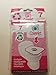 Disposable Toilet Seat Cover Travel Pack of 6 PACKS (42-COUNT) / Cobertor De Sanitario Desechable 42 Count