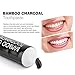 Happy Corners Activated Charcoal Toothpaste For Teeth Whitening with Bamboo Charcoal, Peppermint Extract, Premium Quality Black Toothpaste and Soft Bristle Toothbrush