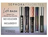 Sephora Favorites LashBash To Go Lash Bash 5 Mini Sample Trial Size Mascara Tubes No Voucher Included