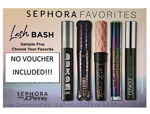 Sephora Favorites LashBash To Go Lash Bash 5 Mini Sample Trial Size Mascara Tubes No Voucher Included