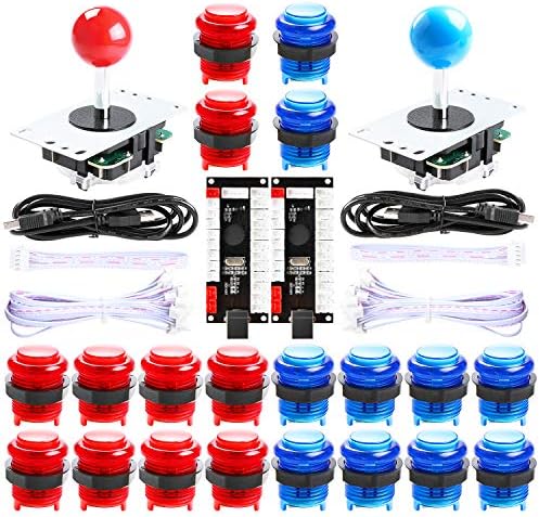 Amazon.com: SJ@JX Arcade Game Controller Button Microswitch 8 Way