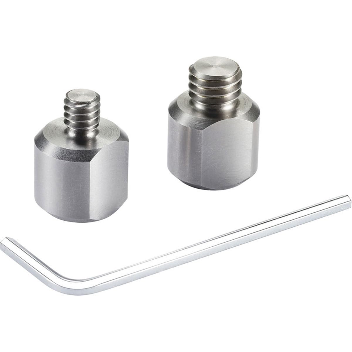 Manfrotto 244ADPT3814 3/8-Inch and 1/4-Inch Adapters (Silver)