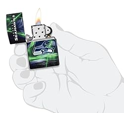 Zippo NFL Seattle Seahawks 540 Matte Pocket Lighter