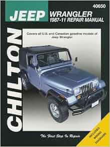 Chilton Total Car Care Jeep Wrangler 1987 2011 Repair