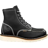 Carhartt Women's 6&rdquo; Waterproof Moc Toe Boots - Premium Rugged Leather, Goodyear Welt, Insite Tech Comfort Footbed, and Dual-Density Rubber Outsole
