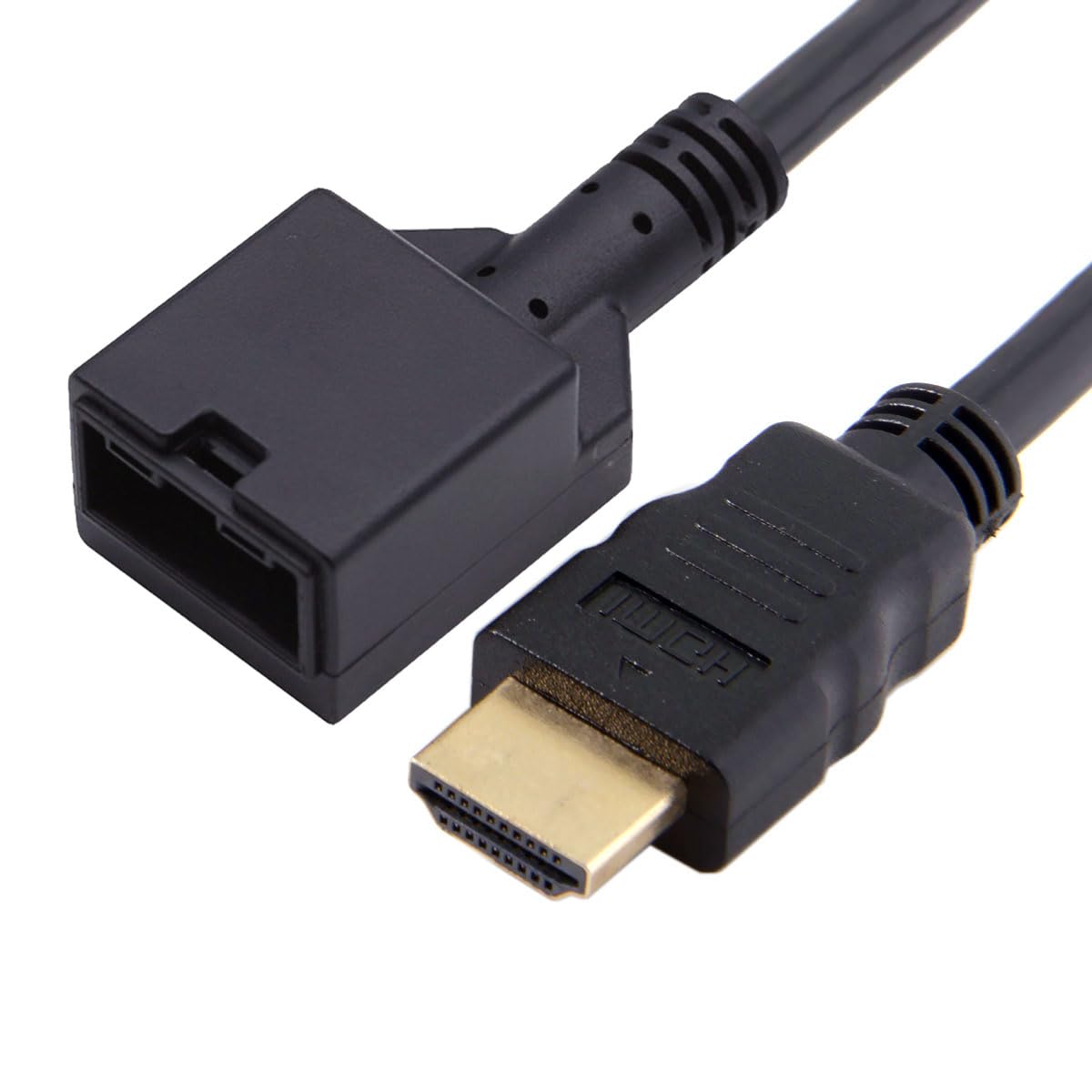 CY Cable 4K HDMI 1.4 Type-E Female to Type A Male Video Audio Cable for Automotive Connection System Grade Connector 0.5m