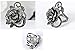 Blowin Newest Womens Ladies Gothic Vintage Stainless Steel Big Rose Flower Band Ring (9)