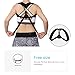 Yosoo Back Posture Corrector Adjustable Clavicle Brace Comfortable Correct Shoulder Posture Support Strap for Women Men Improve Posture Correction Computer Sitting Work Prevents Slouching