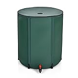 GOFLAME Rain Barrel Water Collector Portable