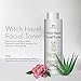 Natural Witch Hazel Face Toner - Alcohol Free with Aloe Vera, Rose Water, Green Tea - Forest Heal Unscented Natural Facial Toner and Moisturizer - Skin Toner 10.14 Oz / 300 mL¡¦