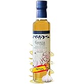 Garlic Infused Olive Oil by Garcia de la Cruz, Premium Spanish Organic Olive Oil, Single-Origin Family Owned, Non GMO and Organic