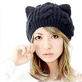 Dealzip Inc Autumn Winter Knit Hat, Holiday Hats For Warm Women Girls Set Wool Cap