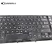 SUNMALL Keyboard Replacement with Frame Compatible with hp probook 4520 4525 4520s 4525s Series Laptop Black US Layout