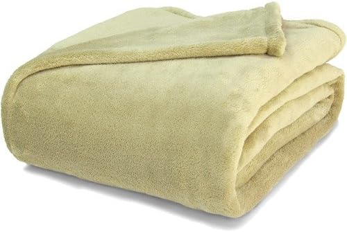 GGI International Massage Table Flannel Blanket, Beige