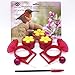 AROMA TREES Handheld Hummingbird Feeders Original Design with Perch-Pack of 2 primary