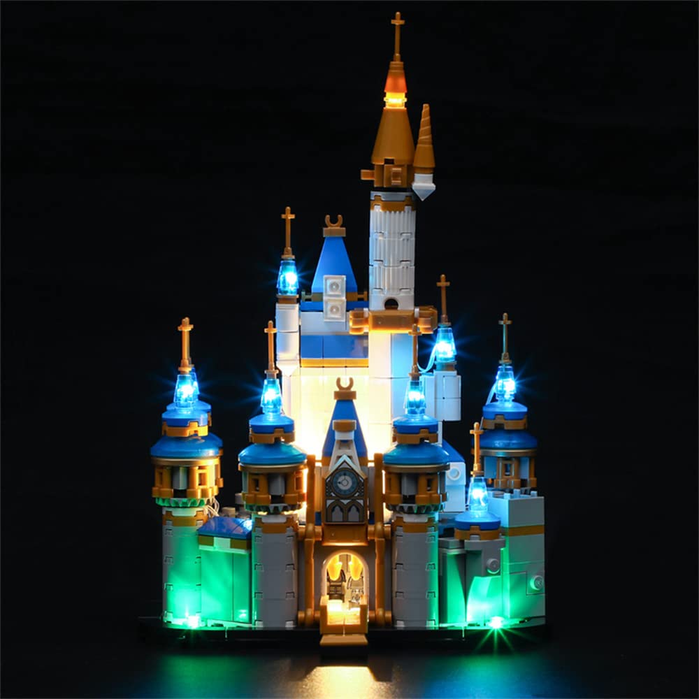GEAMENT LED Light Kit Compatible with LEGO Mini Disney Castle - Lighting Set for 40478 Model (Building Set Not Included) โ image 1