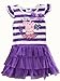 Girls Pet Pig cartoon baby Summer Party Chiffon Bow Tunic Top Tutu Dress 2/7Y