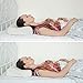 Bamboo Memory Foam Contour Pillow - A Firm Flexible Therapeutic Posturepedic Pillow for Sound Sleep and Reduced Neck and Shoulder Pain (20 x 12 in)