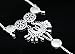 Bienvenu Multi Chain Beach Tassels Anklet Chain Bracelet Barefoot Sandals Foot Jewelry,2 Pcs Set