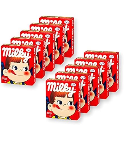 Amazon.com: Fujiya Milky (Japanese Milk Candy) 10 Box Set (6