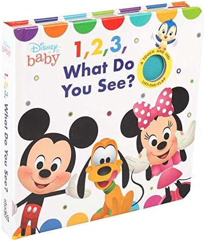 Disney Baby: 1, 2, 3 What Do You See? (Cloth Flaps)