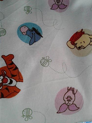 Winnie the Pooh circle white Lampshade Cover, Matching Night Light, Matching Switchplates (Double Toggle)
