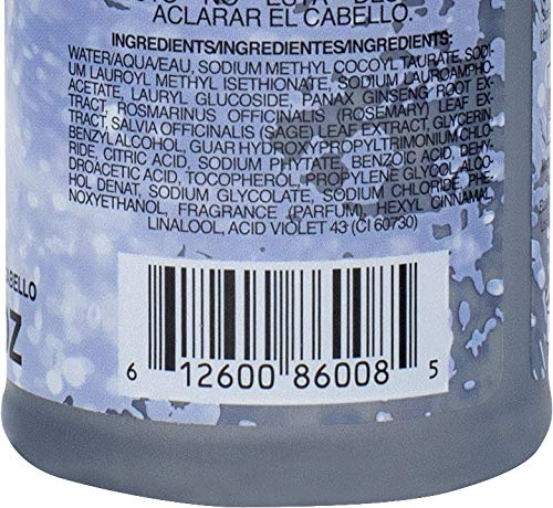 MANIC PANIC Silver Stiletto Sulfate Free Purple Shampoo for Women & Men - Silver Shampoo for Grey, Purple, Blue & Blonde Hair - Neutralizes Brass & Yellow Tones - Vegan & Cruelty-Free (8oz)