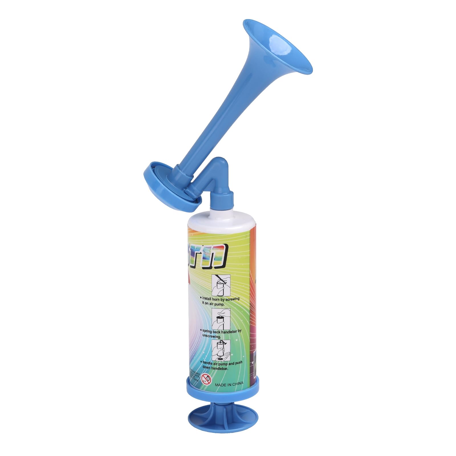 10pcs Reusable Air Horn, Handheld Air Pump Horn Marine Signal Football Cheering Bear Self Defense Loud Noise Makers for Boats, Cars, Sports Events, Birthdays, Parties, Celebrations BANHAO