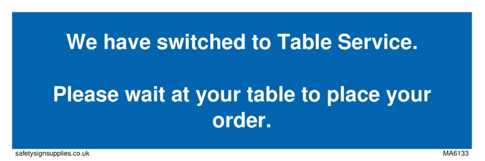 We have switched to Table Service.