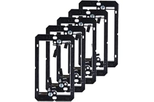 Anxingo Single Gang Low Voltage Mounting Bracket Wall Plates Mounting Bracket for Wires, Cables, HDMI, Coaxial, Speaker Cable