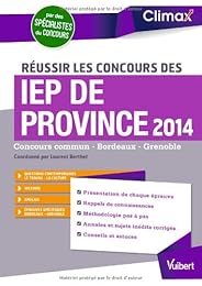Réussir les concours des IEP de province
