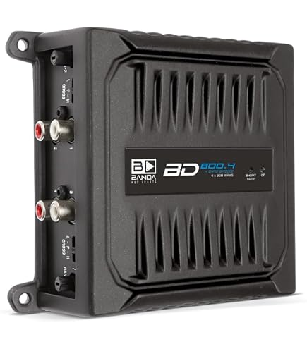 Amazon.com: Banda Ice X 3002-1 Channel 3000 Watts RMS 2 Ohm Car
