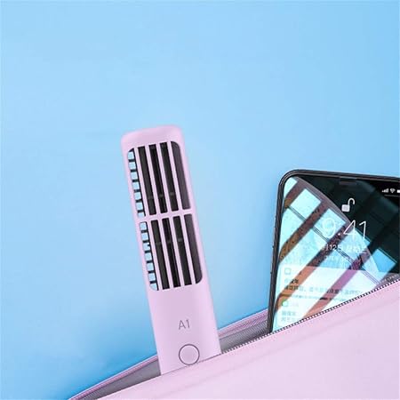 CAOQAO - Mini Ventilador de Columna USB con 3 velocidades ...