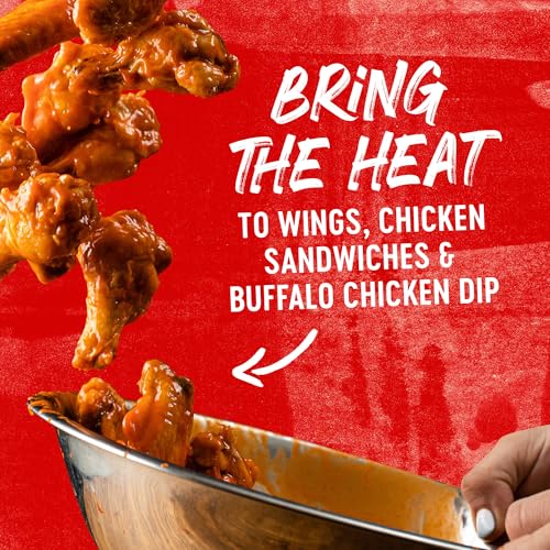FRANKS REDHOT ORIGINAL CAYENNE PEPPER HOT SAUCE, 1 GAL – ONE GALLON BULK CONTAINER OF CAYENNE PEPPER HOT SAUCE TO ADD FLAVORFUL HEAT TO ENTREES, SIDES, SNACKS, AND MORE