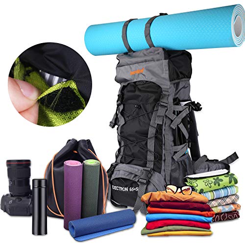 AUTOPDR Hiking Backpack,70L Large Trekking Bag, Capacity Outdoor Camping Backpack, Professional Multifunctional Hiking Gear Hiking Camping Rucksack