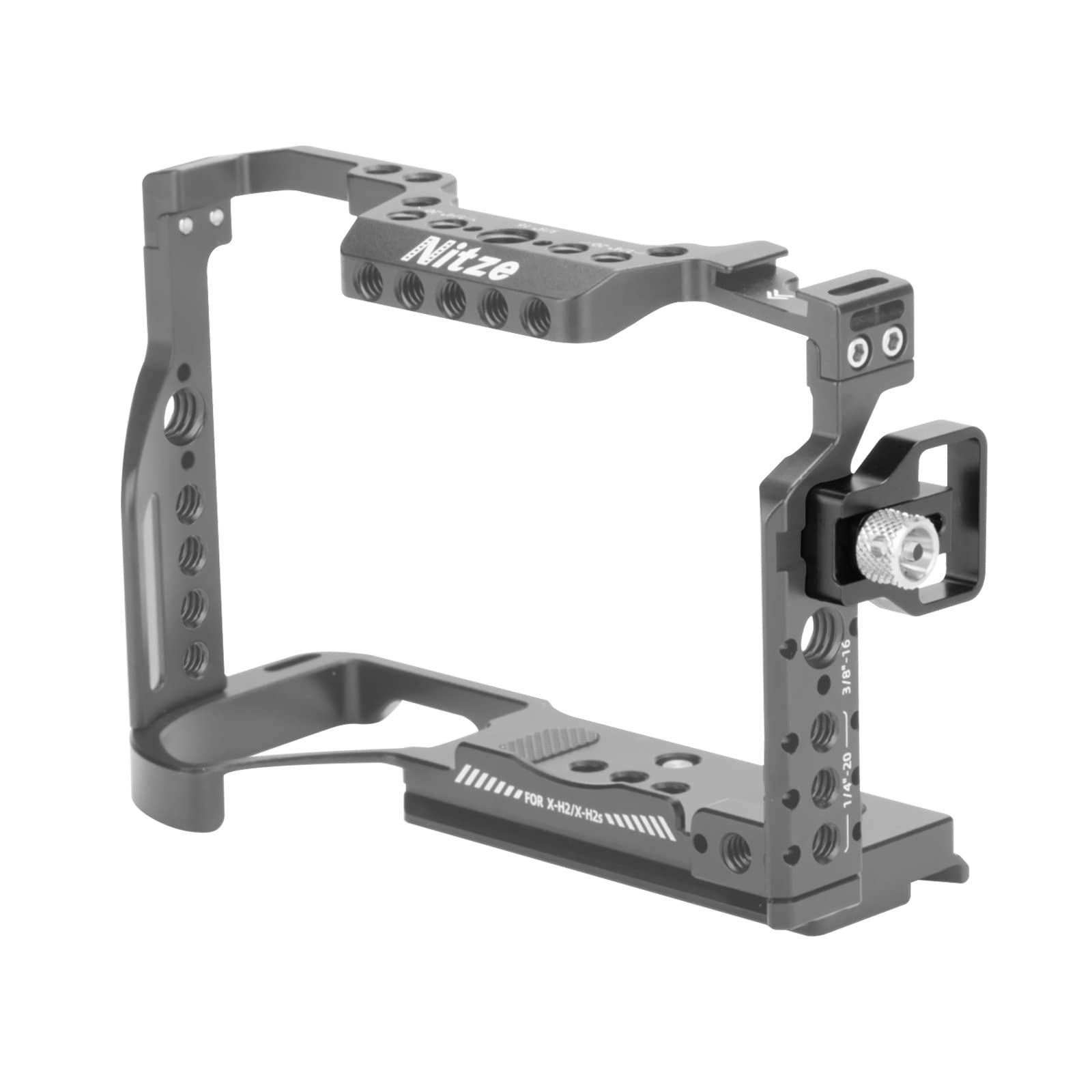 Nitze HDMI/USB-C Cable Clamp for Nitze T-F04A FUJIFILM X-H2/ X-H2S Camera Cage - PE36