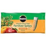 Miracle-Gro Fertilizer Spikes for Fruit and Citrus Trees, 12-Pack (Not Sold in Pinellas County, FL)