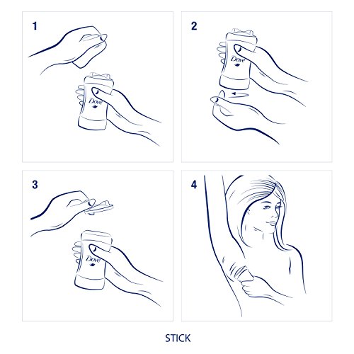 5 Dove+Antiperspirant+Deodorant+Original+Clean