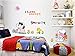 Fangeplus(TM) DIY Removable Lovely Snoopy PVC Art Mural Vinyl Waterproof Wall Stickers Kids Room Decor Nursery Decal Sticker Wallpaper 27.5''x19.6''