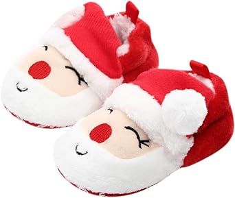 boys santa slippers