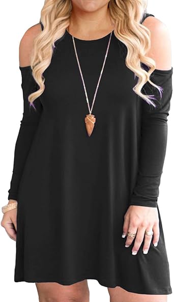 plus size t shirt swing dress