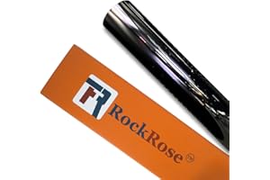 RockRose Air Nano Ceramic Car Window Tint - Heat & UV Block (5%, 20" x 10FT)