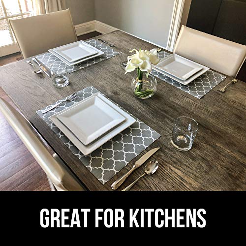 Gorilla Grip Slip Resistant Drawer and Shelf Liner, Non Adhesive Water