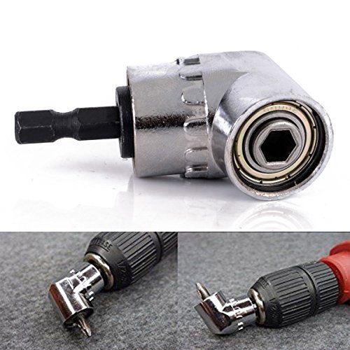 105Â°Angle Extension Drill Bit Screwdriver Socket Holder Adaptor Hex Shank