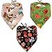 3 PCS/Pack Thanksgiving Dog Bandana Reversible Triangle Bibs Scarf Accessories for Dogs Cats Pets Large
