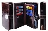 Note Edge Case,[Shine Wine] [Dual Wallet] [6 Card Slot,3 Bill Slot] [Wristlet] PU Leather TPU Bumper Clutch Case [Drop Protection] For Samsung Galaxy Note Edge N915