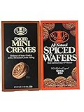 Sweetzels Spiced Wafers Philadelphia Ginger Snaps & Mini Cremes, 16 oz. Boxes [1 of Each]