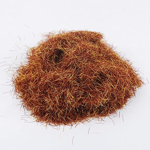NWFashion 6 X 125ml 5MM Static Grass Dressing Tree Flower Scatter Flock Scenery Materials Miniature Trees for Fairy Garden