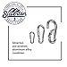 Camping Hammock With Nylon Straps And Carabiners By Silverton | Highest Quality Portable & Durable 210T Nylon Rated For 450 lbs. & Can Be Used To Doublenest - Great for Backpacking The Great Outdoors