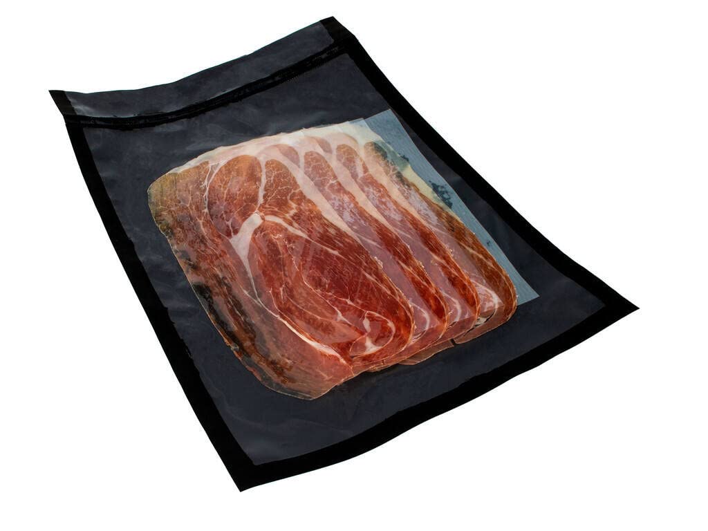 VacMaster Chamber Machine Pouches, Heavy Duty Pre-Cut Chamber Vacuum Sealer bags, 3 MIL Black and Clear, BPA Free, 250 Chamber Vacuum Sealer Bags Per Case (8